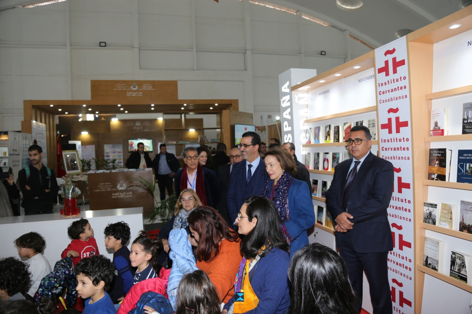 Visite de la Présidente de la Fondation BMCE, Dr Leïla Mezian Benjelloun